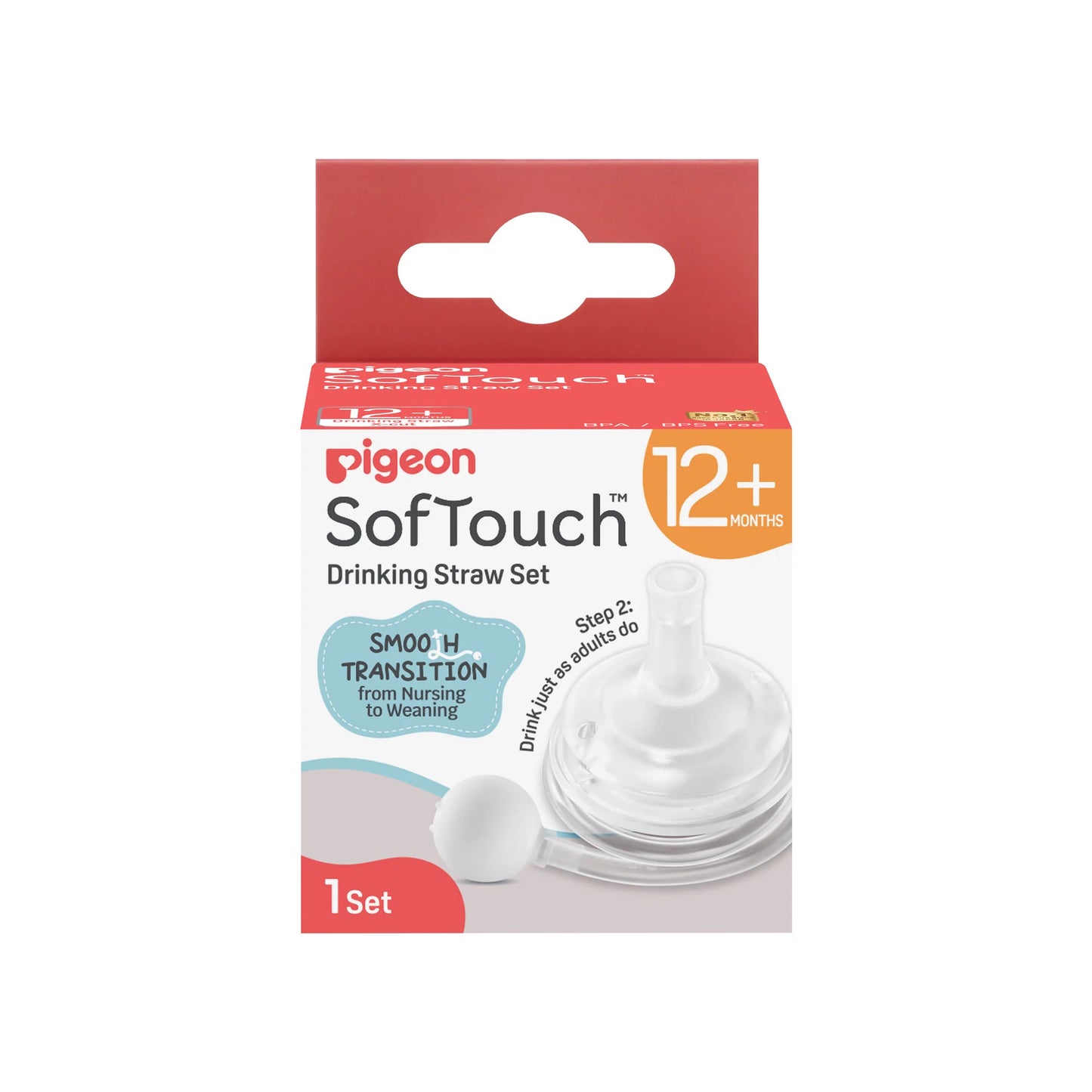Pigeon SofTouch™ Straw Set