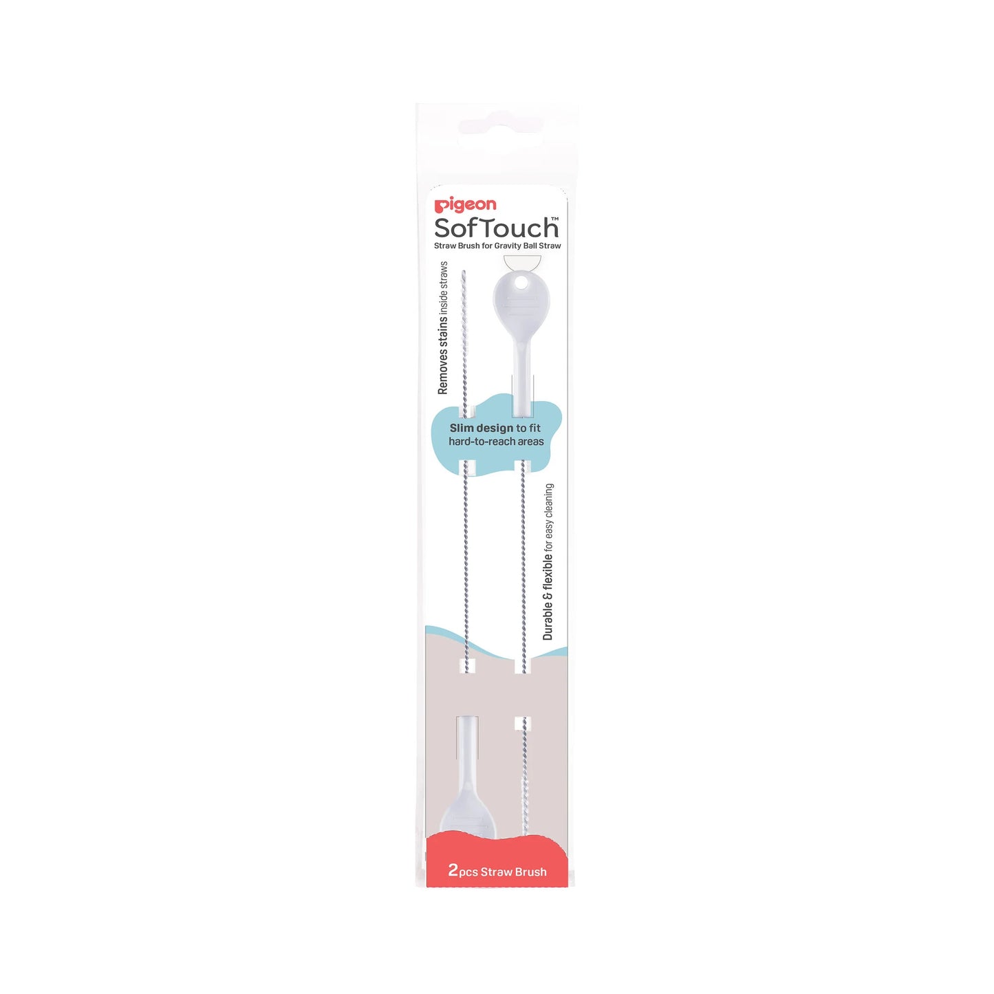 Pigeon SofTouch™ Straw Brush