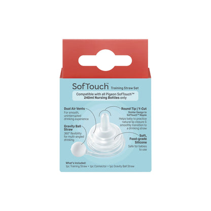 Pigeon SofTouch™ Straw Set