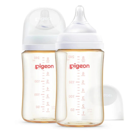 Piegon SofTouch™ Wide Neck Bottle PPSU - Twin Pack