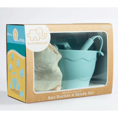 Living Textiles Playground 8pc Bucket &amp; Spade Set