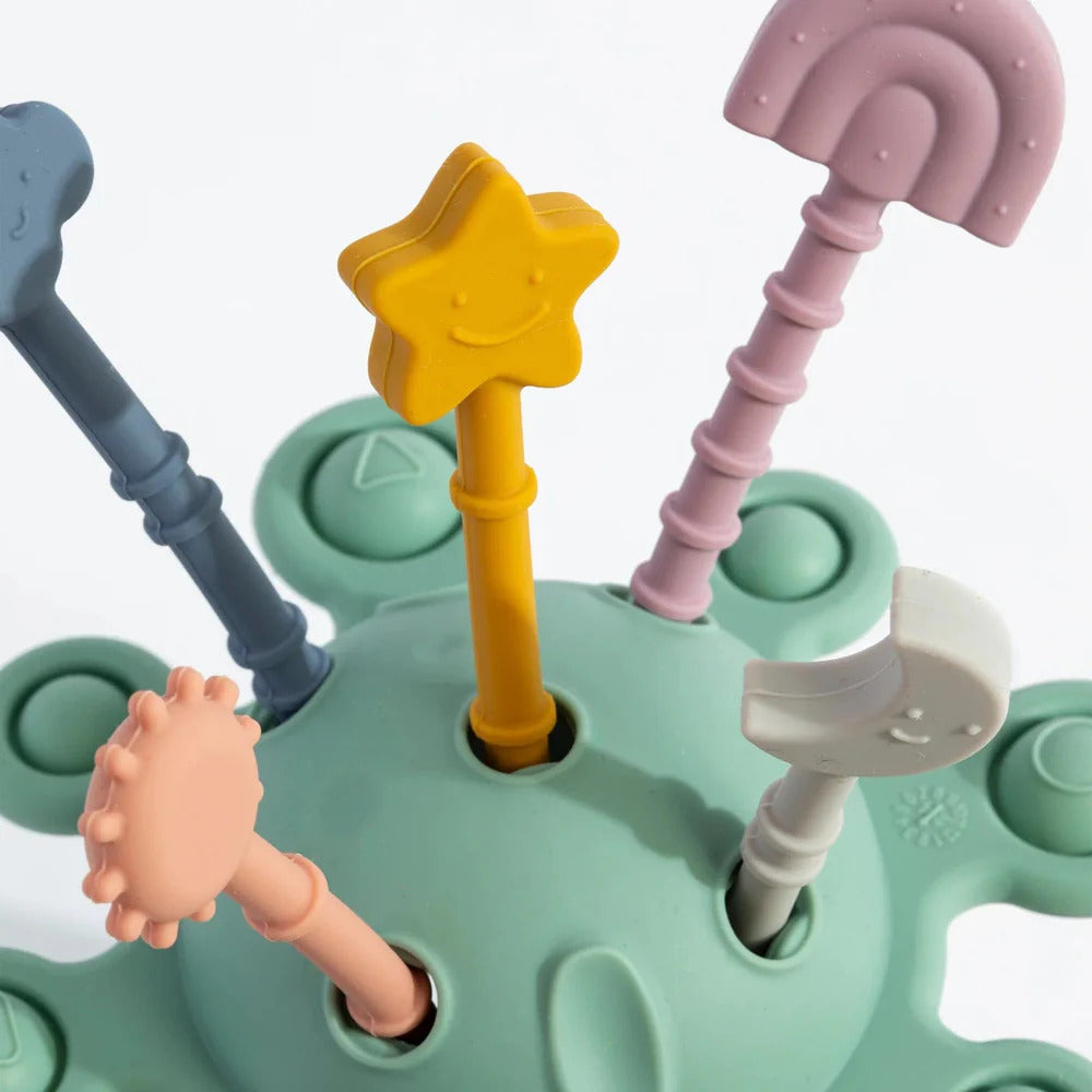 Living Textiles Playground Silicone Zippy Activity Toy