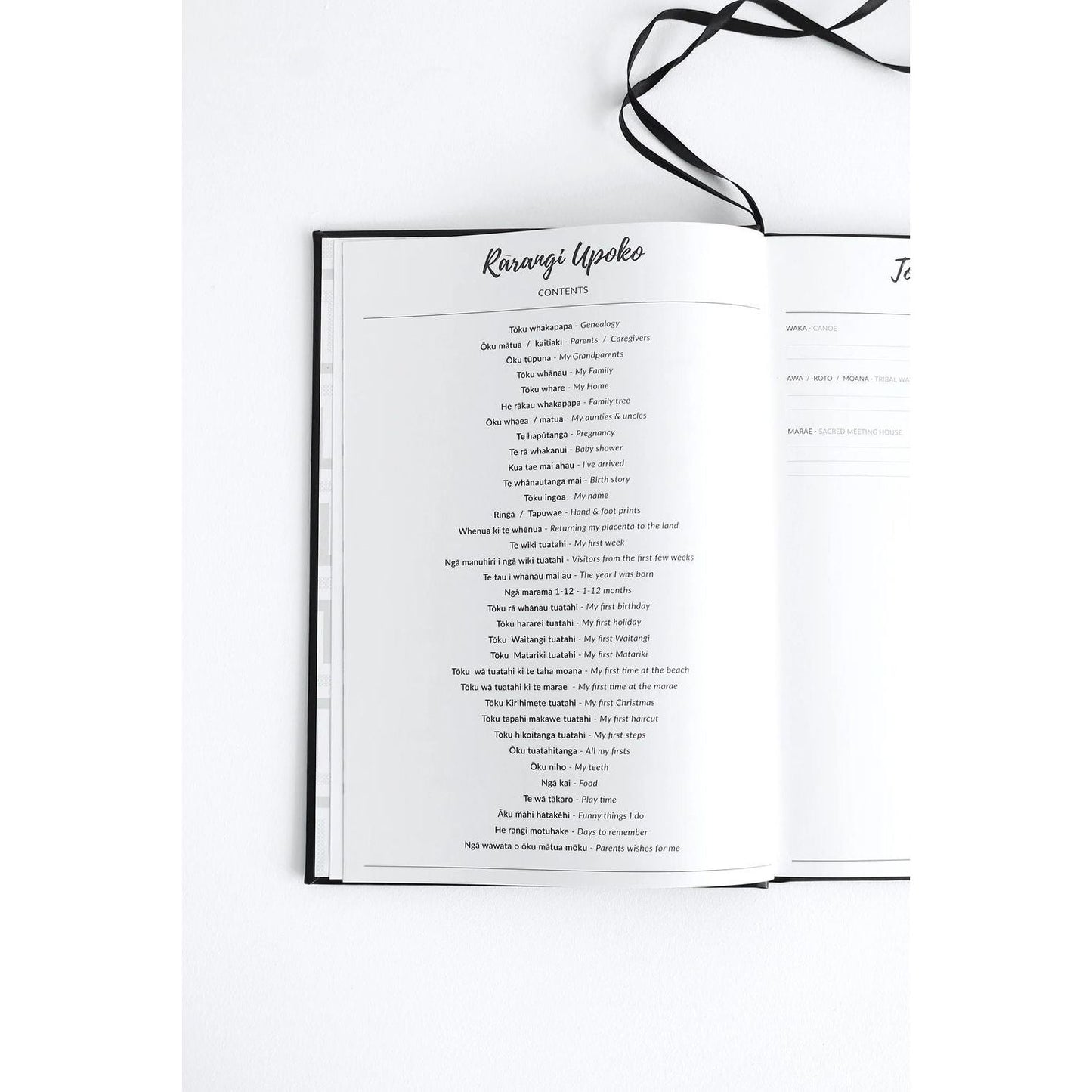 Tuhono Design Puka Pepi - Baby Book