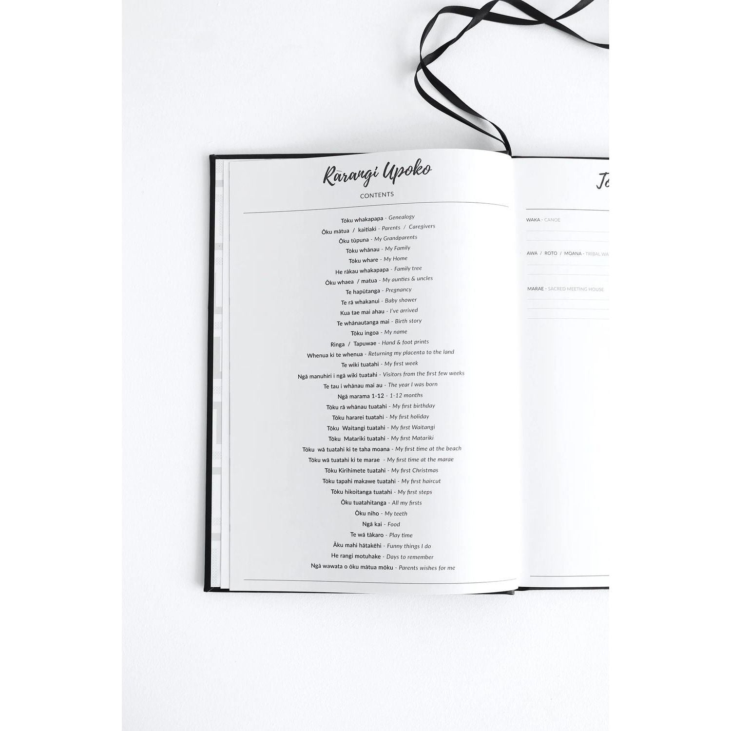 Tuhono Design Puka Pepi - Baby Book