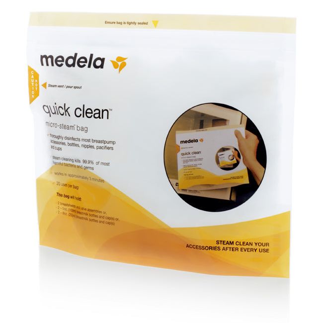 Medela Quick Clean Micro-Steam Sterilization Bags