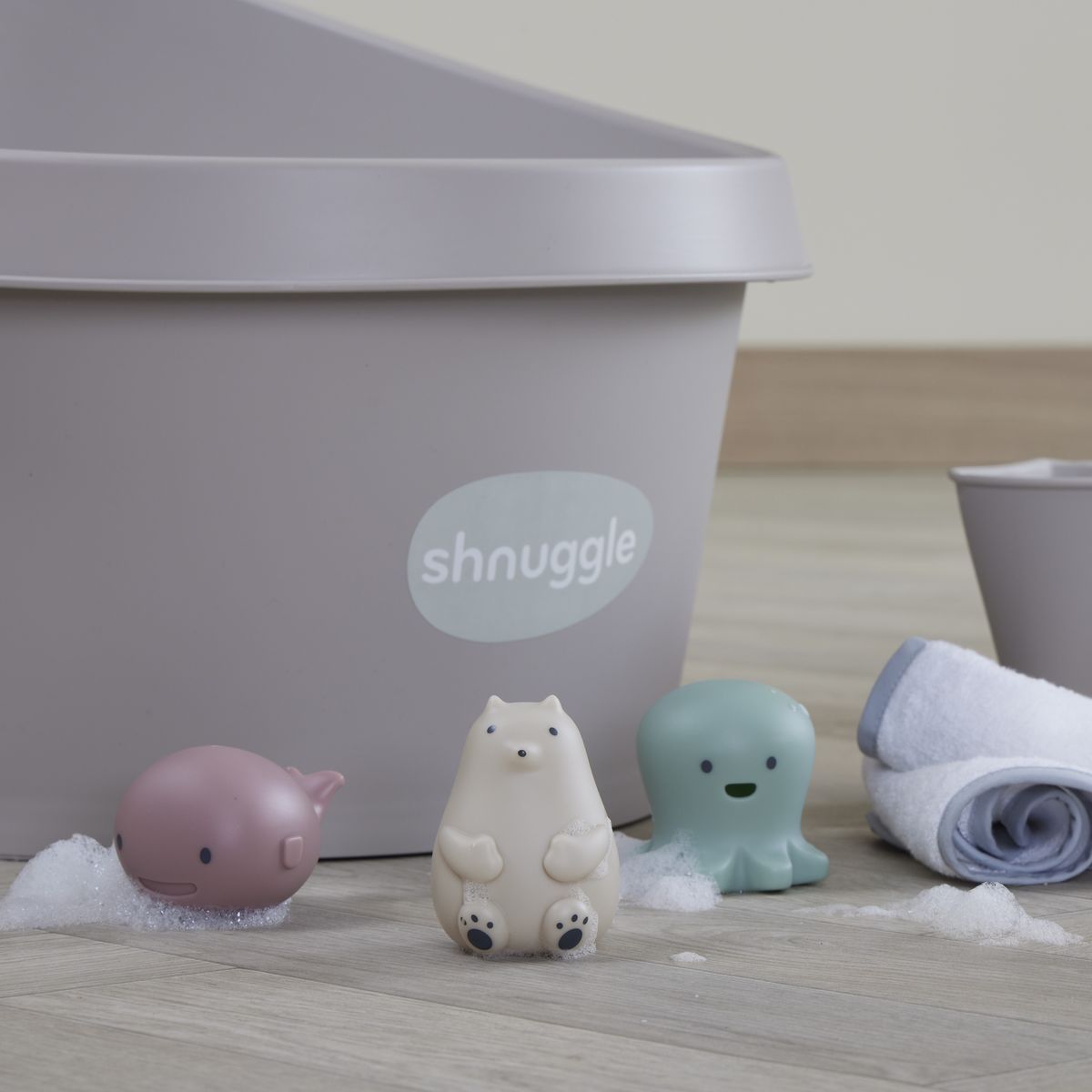 Shnuggle Bath Buddies Toy Set