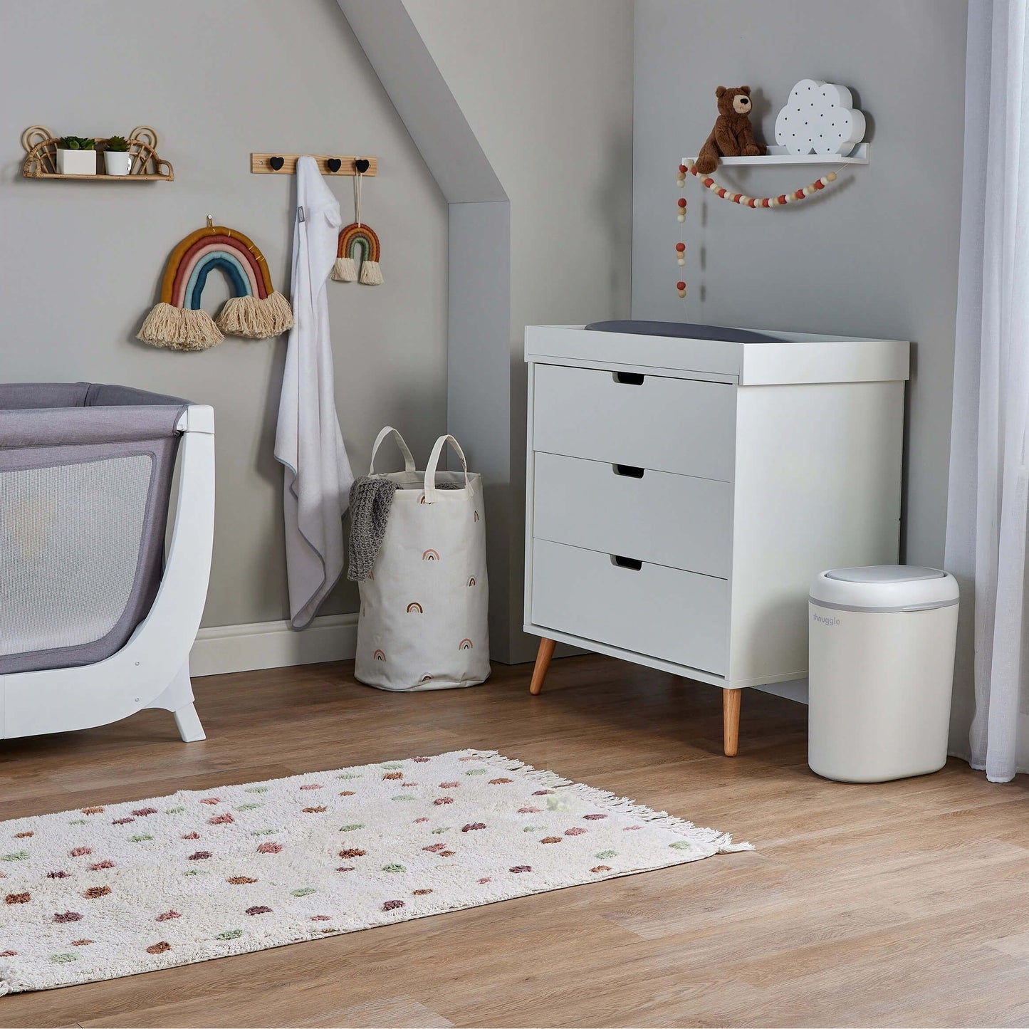 Shnuggle Eco-Touch Nappy Bin