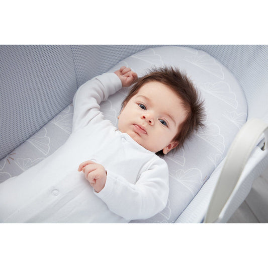 Shnuggle Dreami Moses Basket Fitted Sheets 2pk