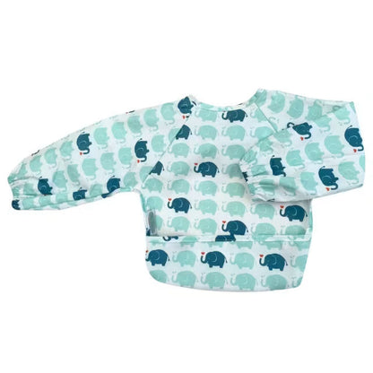Silly Billyz Wipe Clean Small Long Sleeve Bib