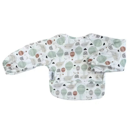 Silly Billyz Wipe Clean Small Long Sleeve Bib