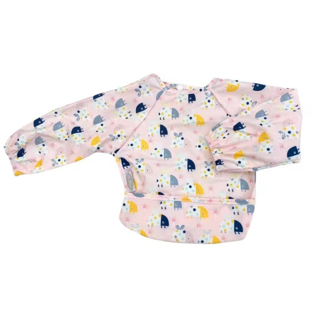 Silly Billyz Wipe Clean Small Long Sleeve Bib