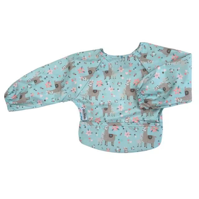 Silly Billyz Wipe Clean Small Long Sleeve Bib