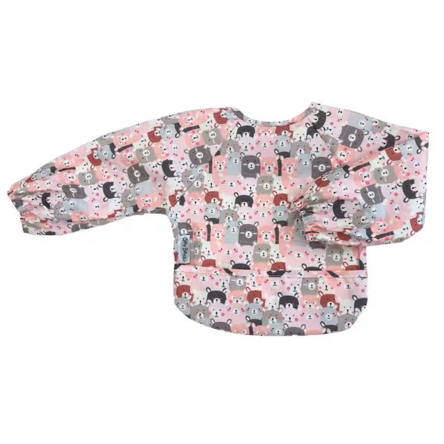 Silly Billyz Wipe Clean Small Long Sleeve Bib