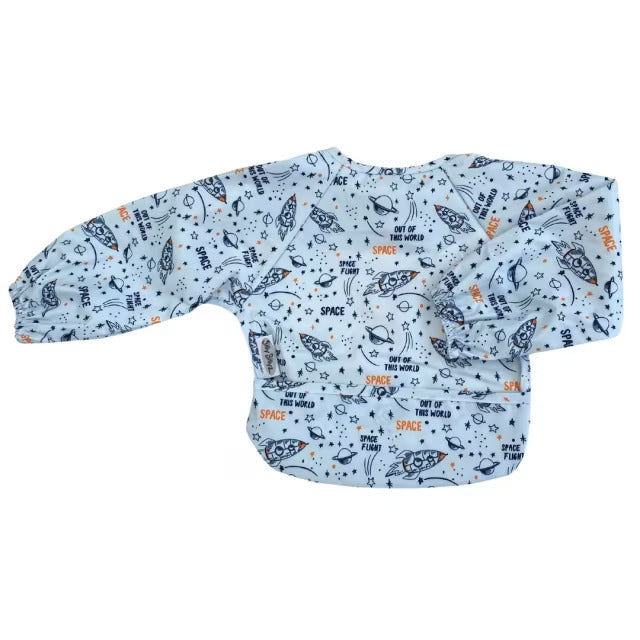 Silly Billyz Wipe Clean Small Long Sleeve Bib