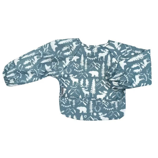 Silly Billyz Wipe Clean Small Long Sleeve Bib