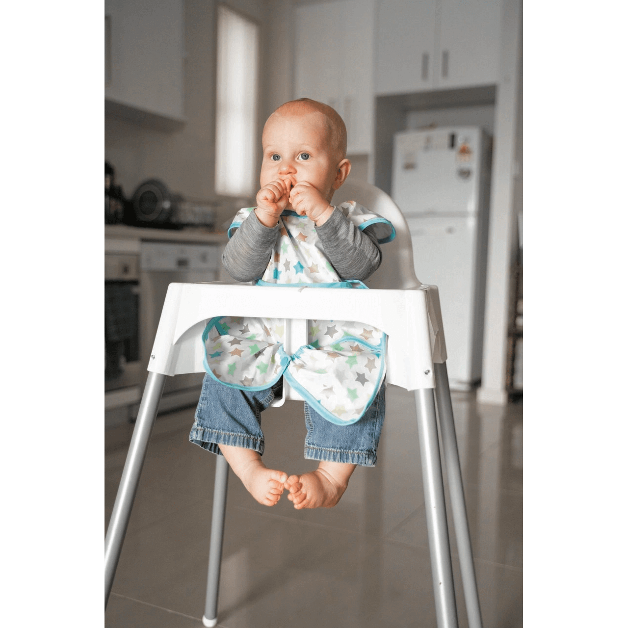 Silly Billyz Wipe Clean High Chair Hugger Bib