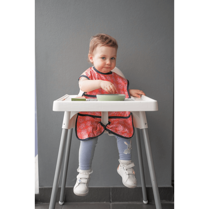 Silly Billyz Wipe Clean High Chair Hugger Bib