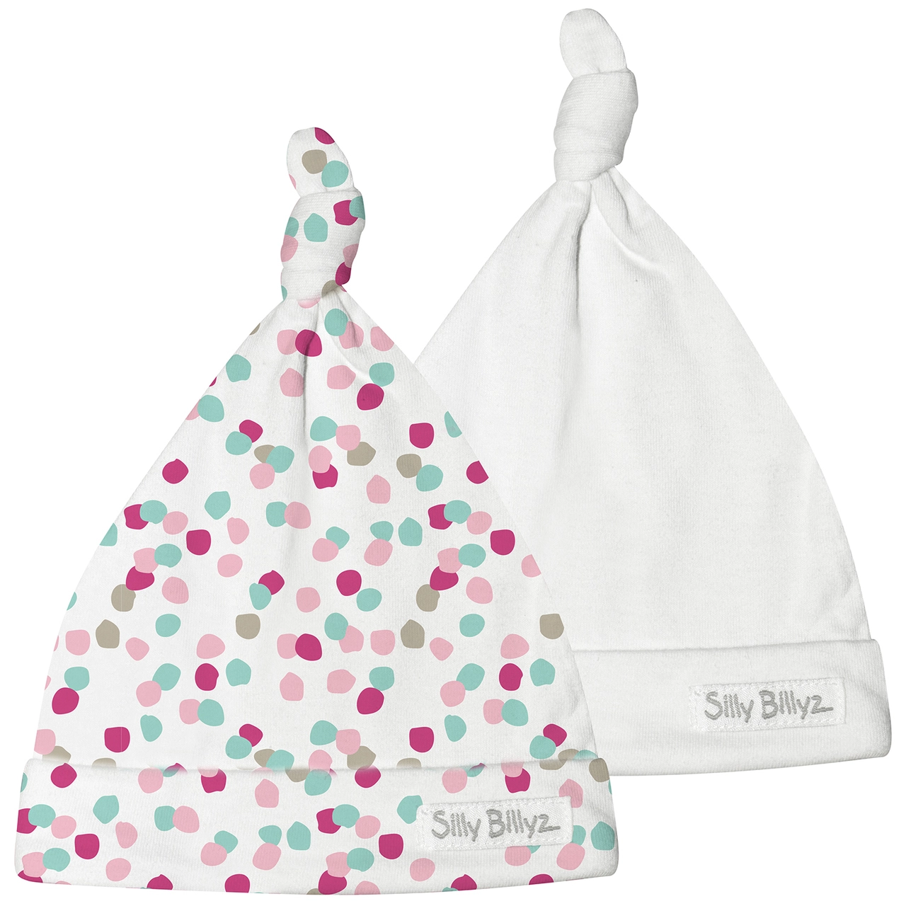 Silly Billyz Jersey Gumnut Baby Hat 2pk