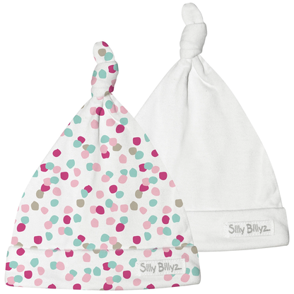 Silly Billyz Jersey Gumnut Baby Hat 2pk