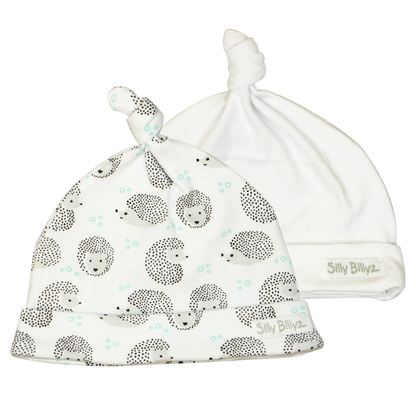 Silly Billyz Jersey Gumnut Baby Hat 2pk