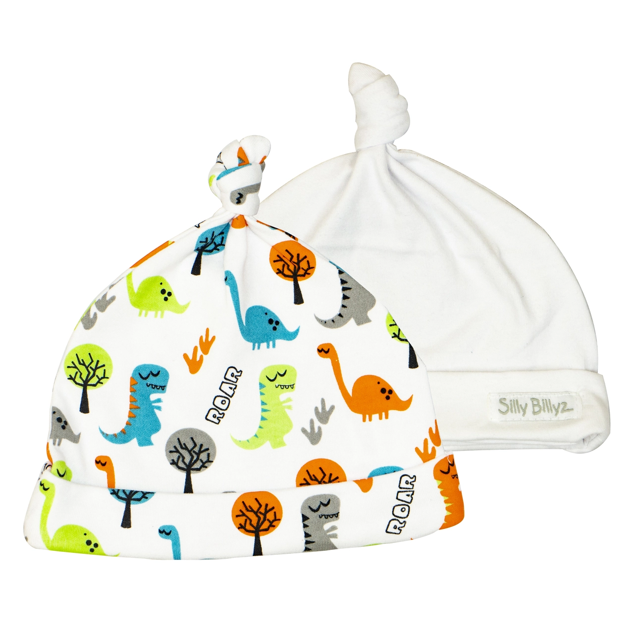 Silly Billyz Jersey Gumnut Baby Hat 2pk