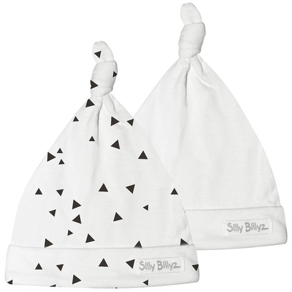 Silly Billyz Jersey Gumnut Baby Hat 2pk