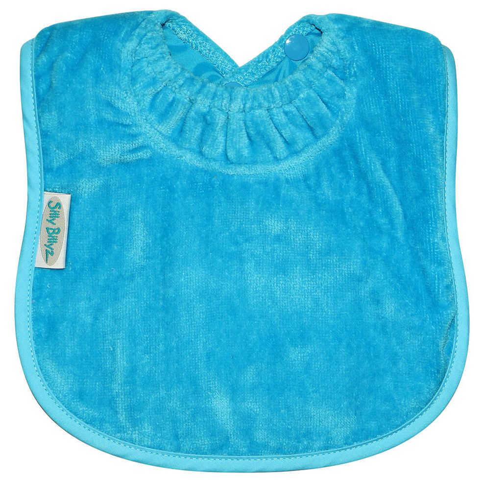 Silly Billyz Towel Plain Large Bib