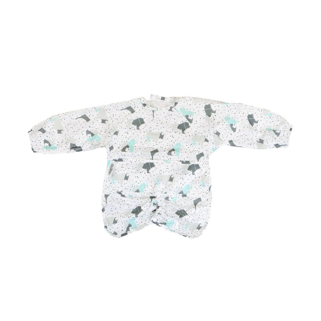 Silly Billyz Wipe Clean Long Sleeve Nylon Highchair Hugger Bib