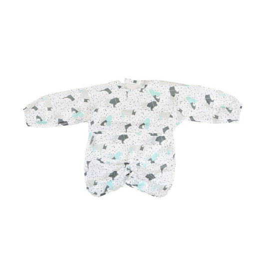 Silly Billyz Wipe Clean Long Sleeve Nylon Highchair Hugger Bib