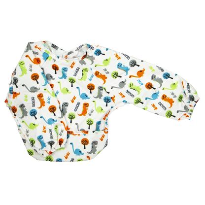 Silly Billyz Wipe Clean Small Long Sleeve Bib