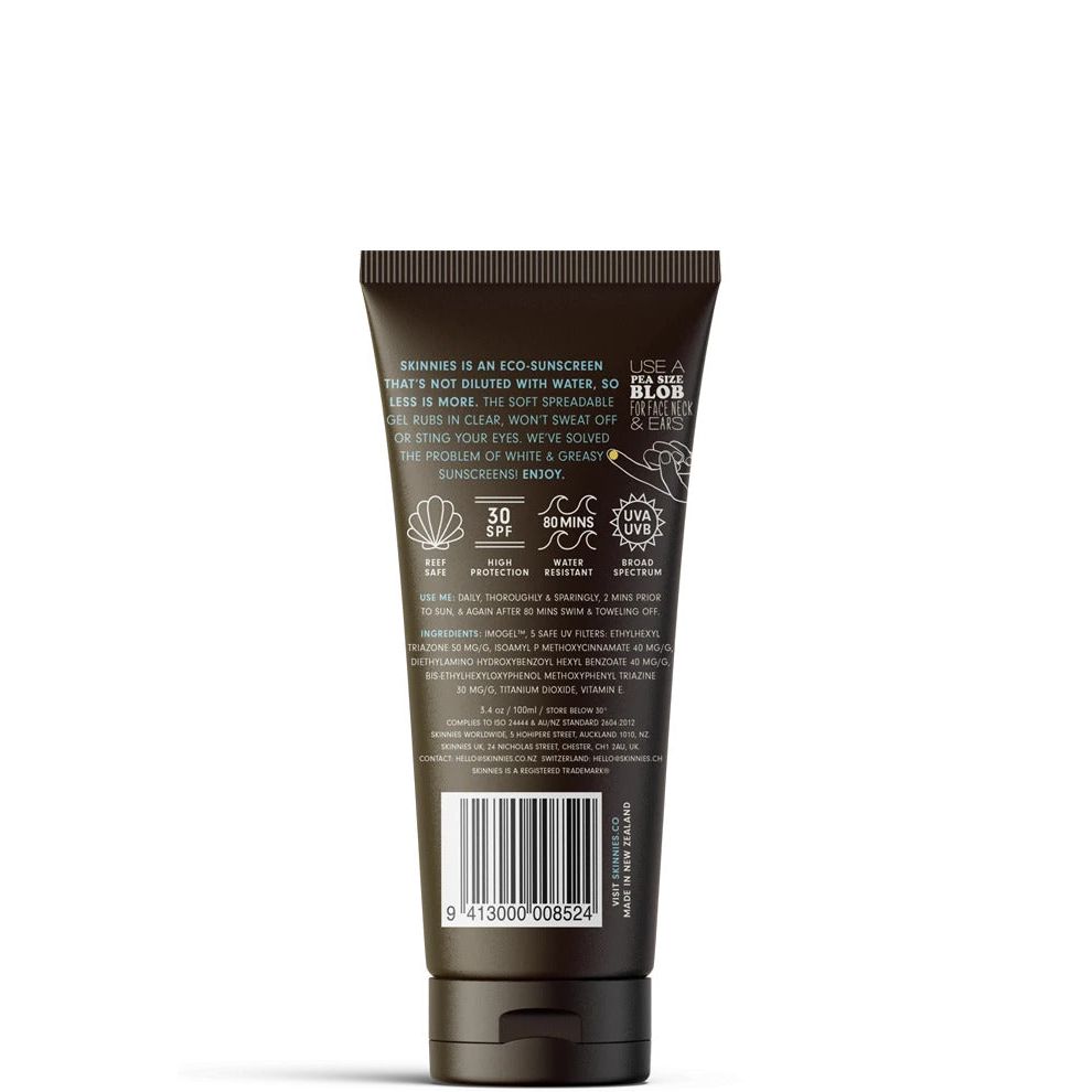 Skinnies SPF30 Sungel 100ml Original