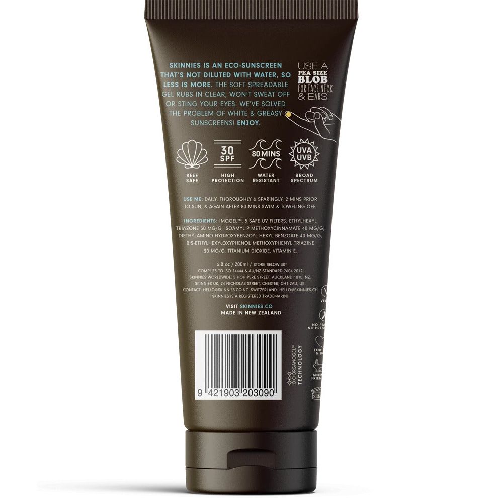Skinnies Sungel SPF30 200ml