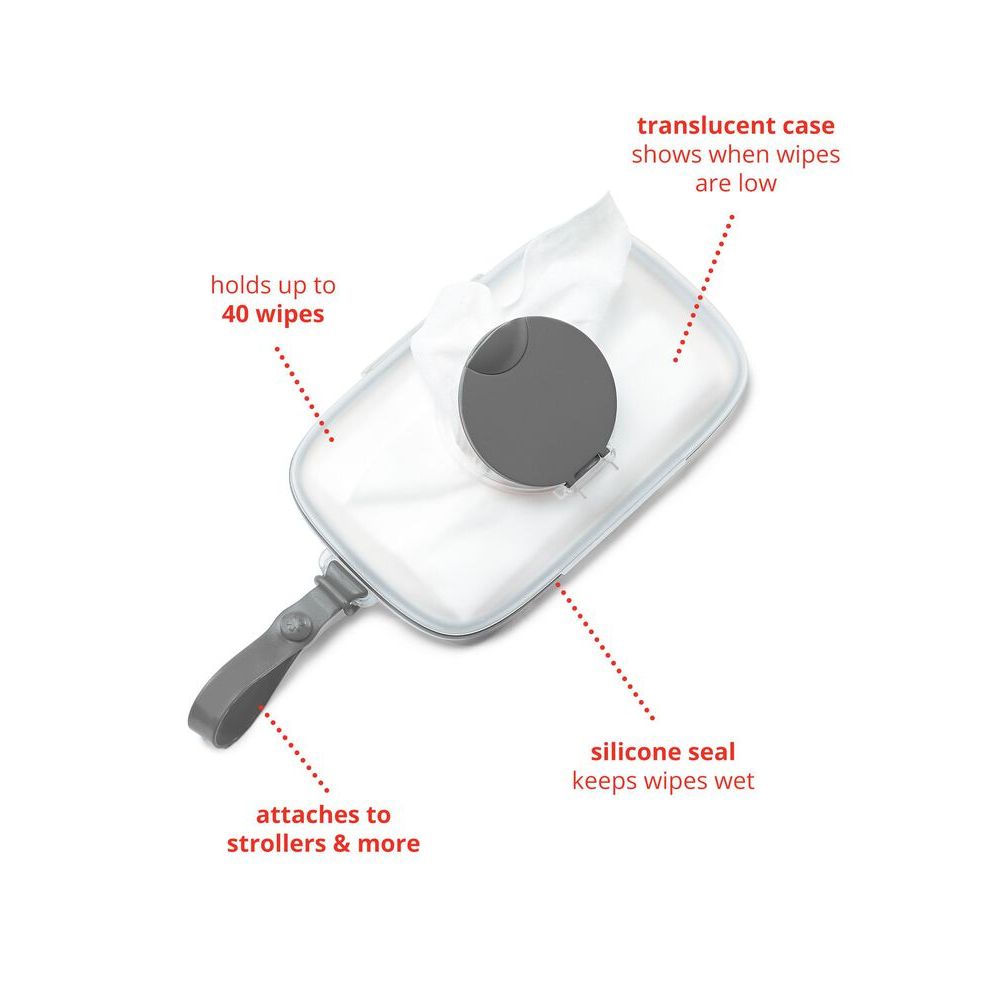 Skip Hop Grab &amp; Go Snug Seal Wipes Case