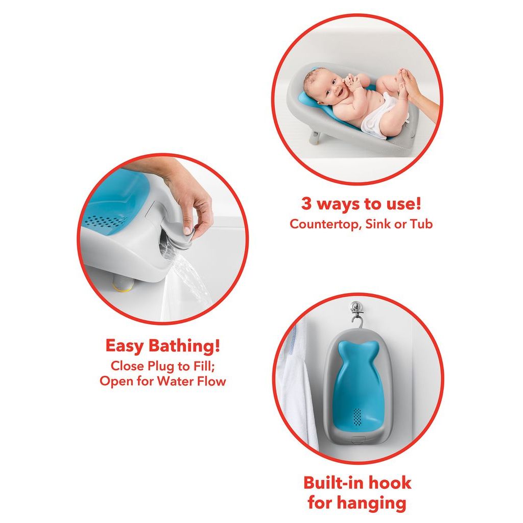 Skip Hop Moby Recline &amp; Rinse Bather