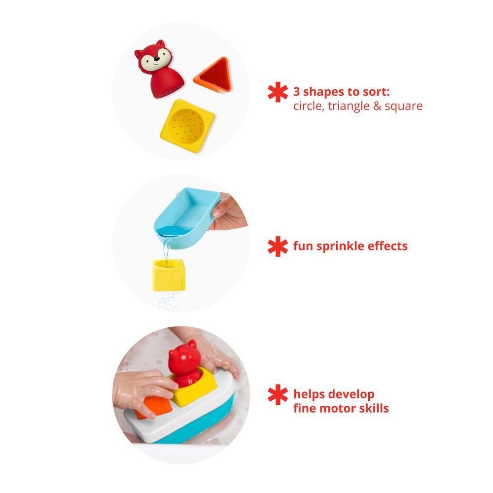 Skip Hop Zoo Sort &amp; Stack Boat