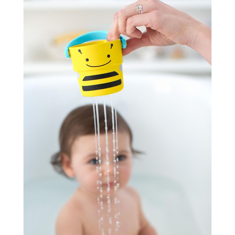 Skip Hop Zoo Bath Stack &amp; Pour Buckets