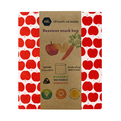 nil. Organic Beeswax Snack Bags