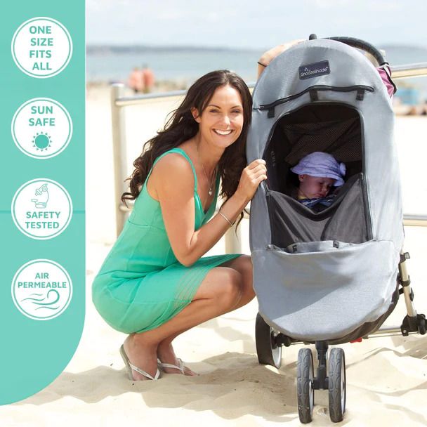 SnoozeShade Plus Deluxe Blackout Buggy Shade Cover