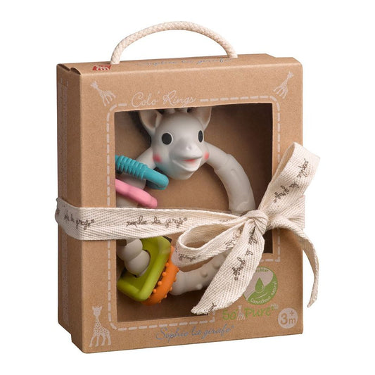 Sophie La Girafe So Pure Colo Rings