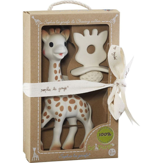 Sophie La Girafe So Pure Natural Teether Set