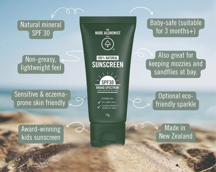 The Nude Alchemist Natural Mineral SPF30 Sunscreen