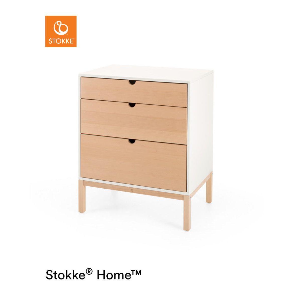 Stokke Home Dresser - White/Natural