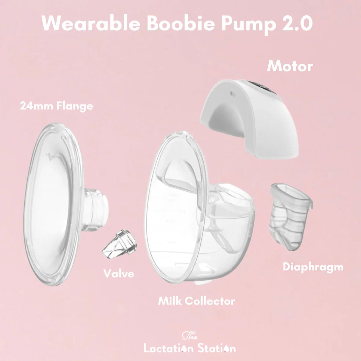 The Lactation Station Wearable Boobie Pump 2.0