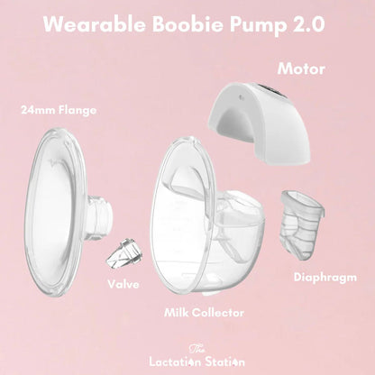 The Lactation Station Wearable Boobie Pump 2.0