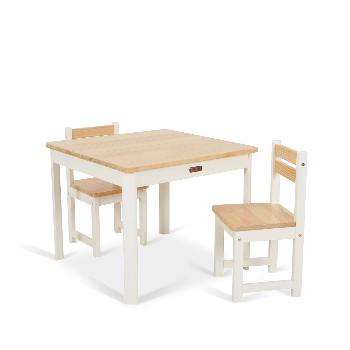 TikkTokk Little Boss 3pc Table &amp; Chairs Set - Square