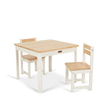TikkTokk Little Boss 3pc Table &amp; Chairs Set - Square