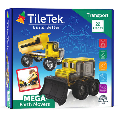 Tile Tek 22 Piece Mega Earth Movers