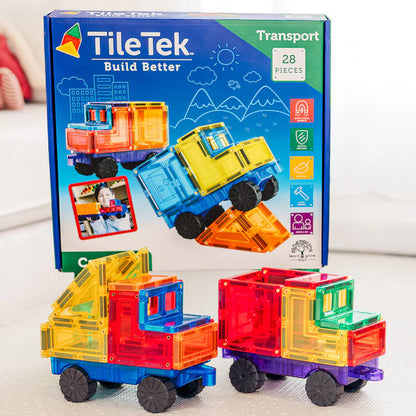 Tile Tek 28 Piece Car Set