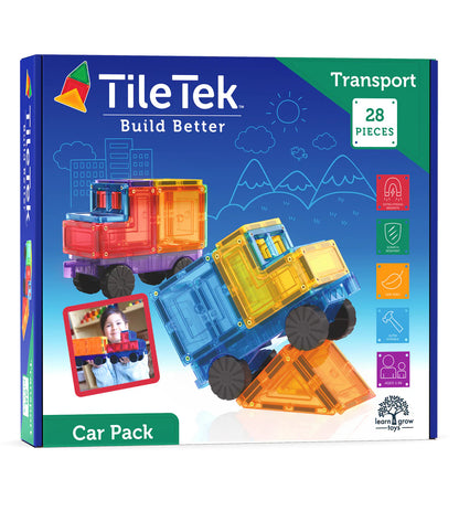 Tile Tek 28 Piece Car Set