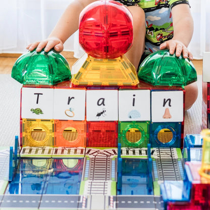 Tile Tek 36 Piece Tile Topper - Train Pack